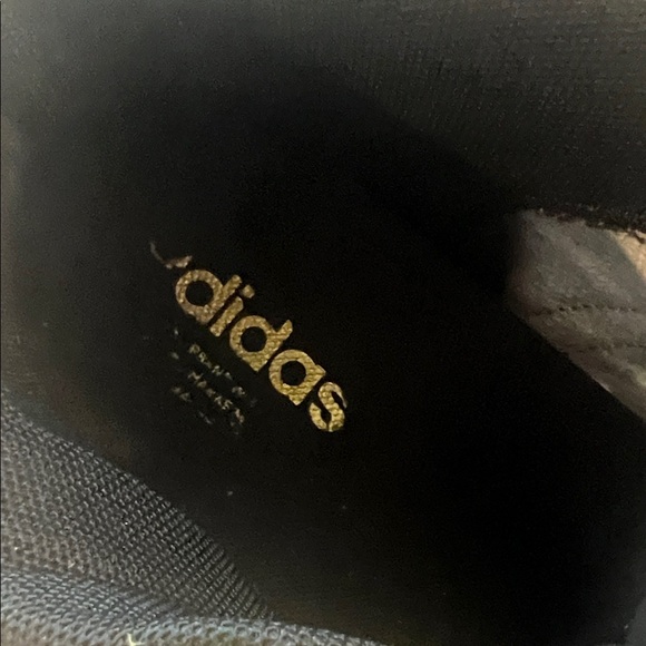 Adidas Women's Black and Gold High-Top Sneakers - Picture 4 of 10